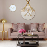 Modern Silent Golden Wall Clock