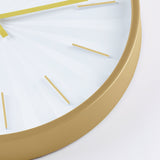 Modern Silent Golden Wall Clock