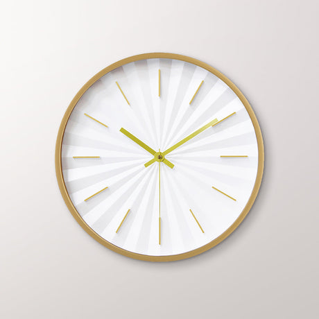 Modern Silent Golden Wall Clock