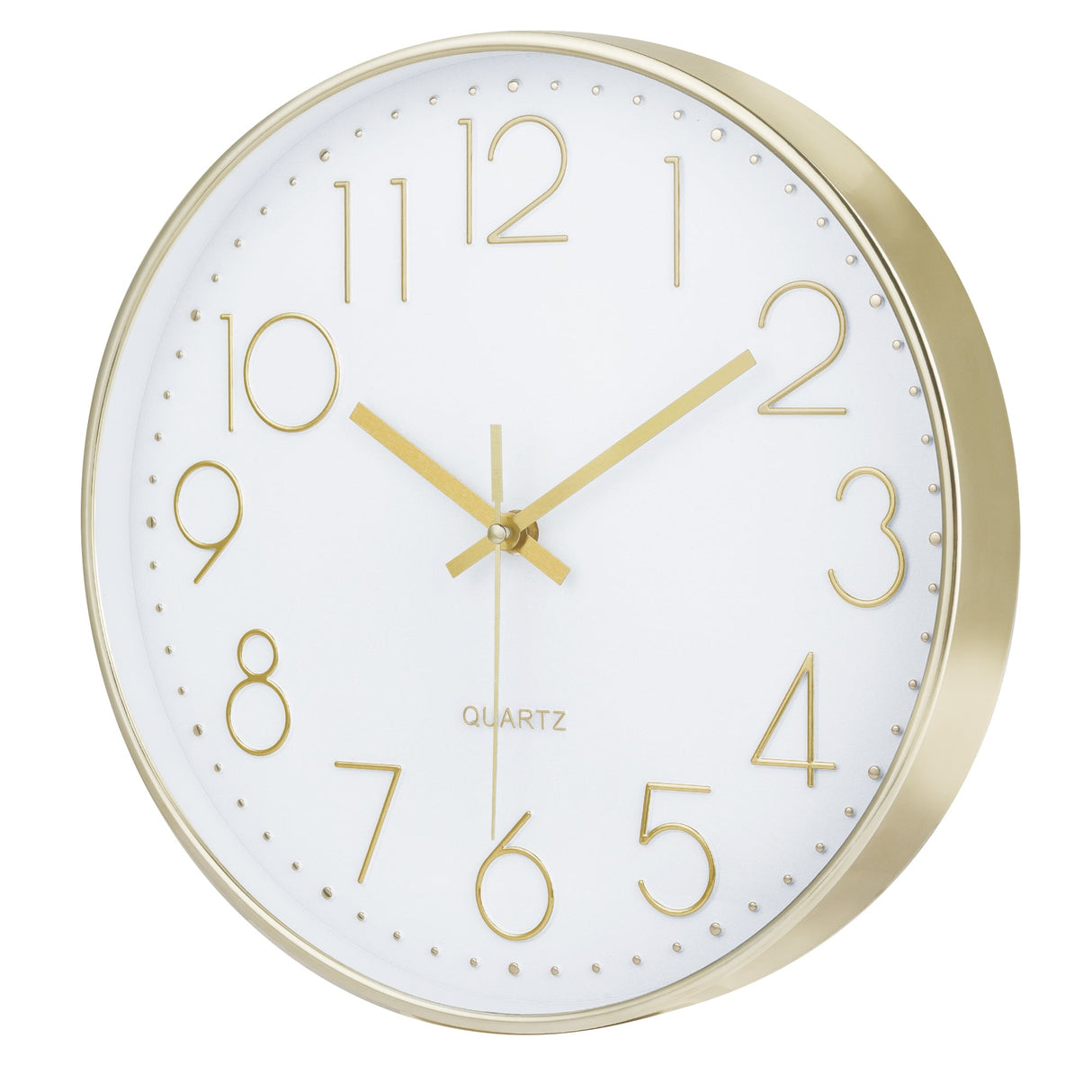 3D Gold Wall Clocks