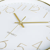 3D Gold Wall Clocks