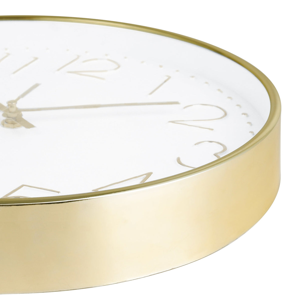 3D Gold Wall Clocks