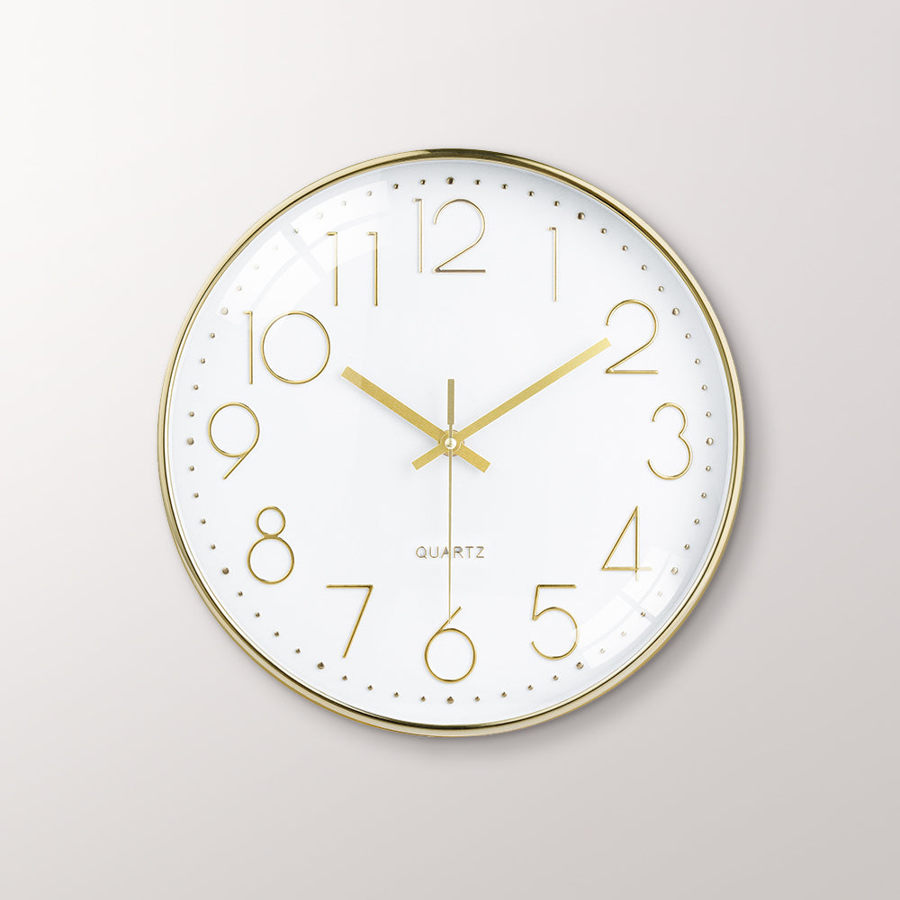 3D Gold Wall Clocks