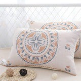 Bohemian Button Closure Pillowcases Pillow Shams (2PCS)