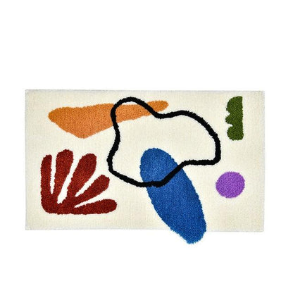 Abstract Shapes Accent Rugs