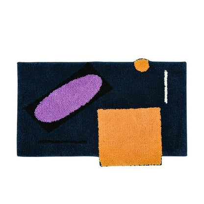 Abstract Shapes Accent Rugs