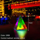 Acrylic Rgb Pyramid Lamp