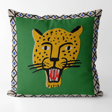 Aesthetic Cartoon Tiger Pillow Case