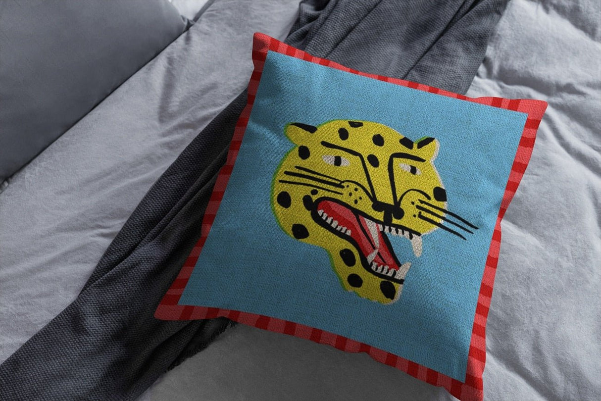 Aesthetic Cartoon Tiger Pillow Case