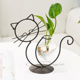 Aesthetic Cat Hydroponic Vases