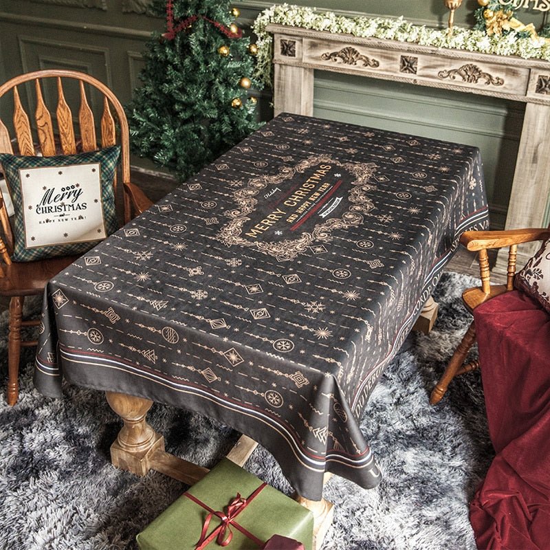 Aesthetic Christmas Gift Tablecloth