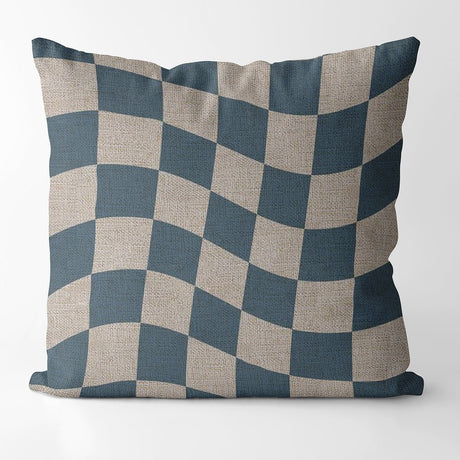 Aesthetic Colorful Checkerboard Pillow Case