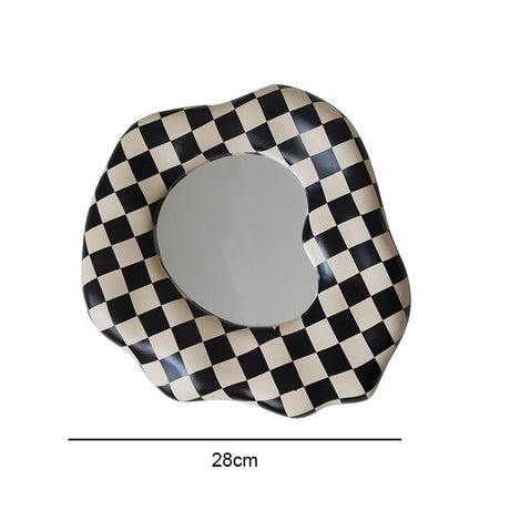 Aesthetic Creative Checkerboard Mirror