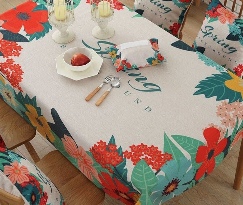 Aesthetic Dining Tablecloth