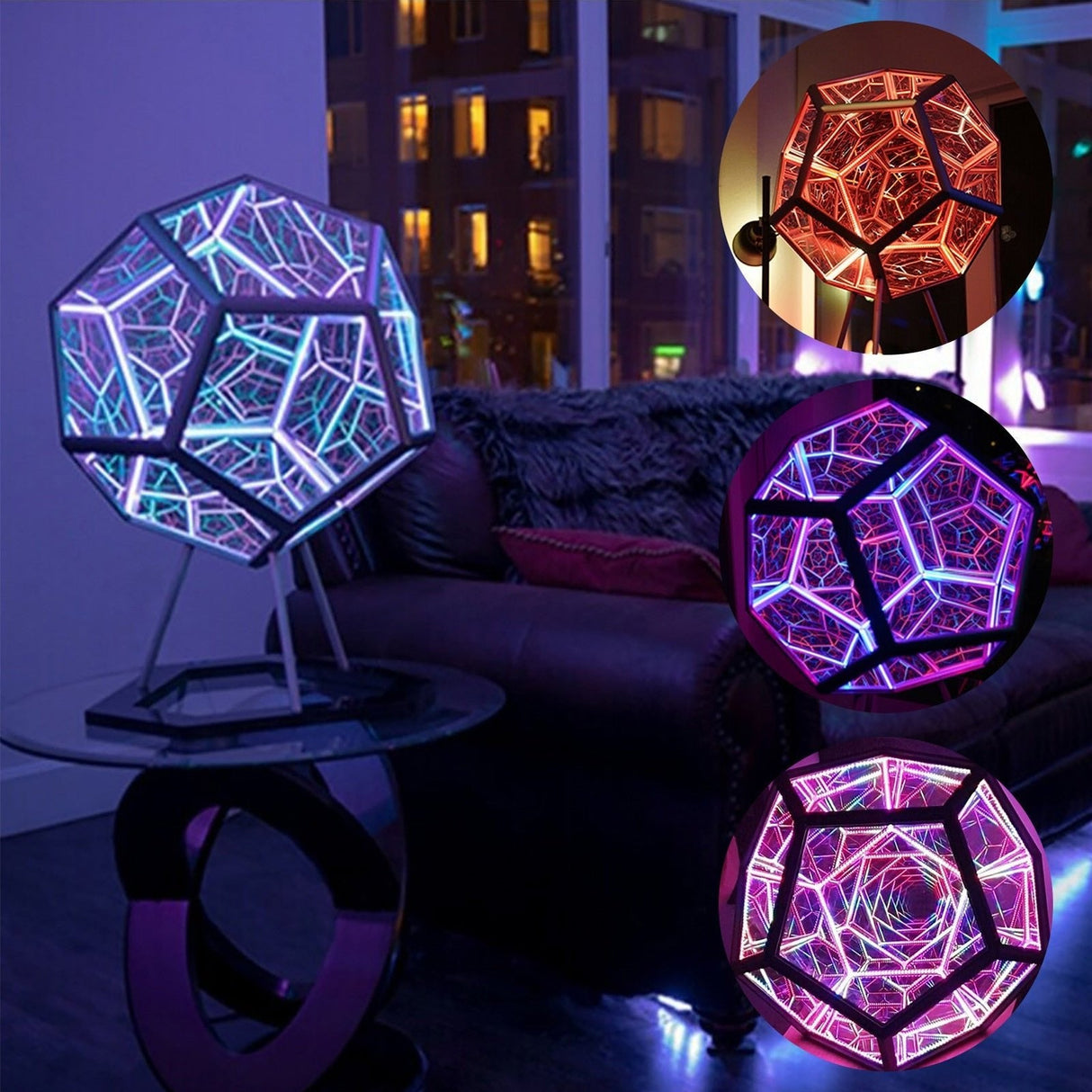 Aesthetic Dodecahedron Light