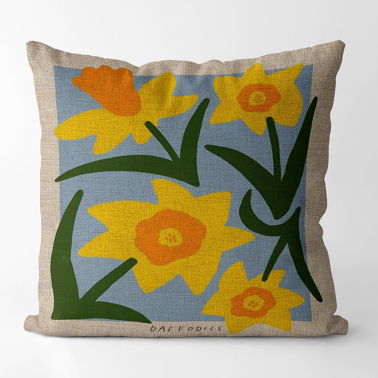 Aesthetic Drawned Flowers Pillow Case