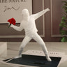 Aesthetic Flower Thrower Statue