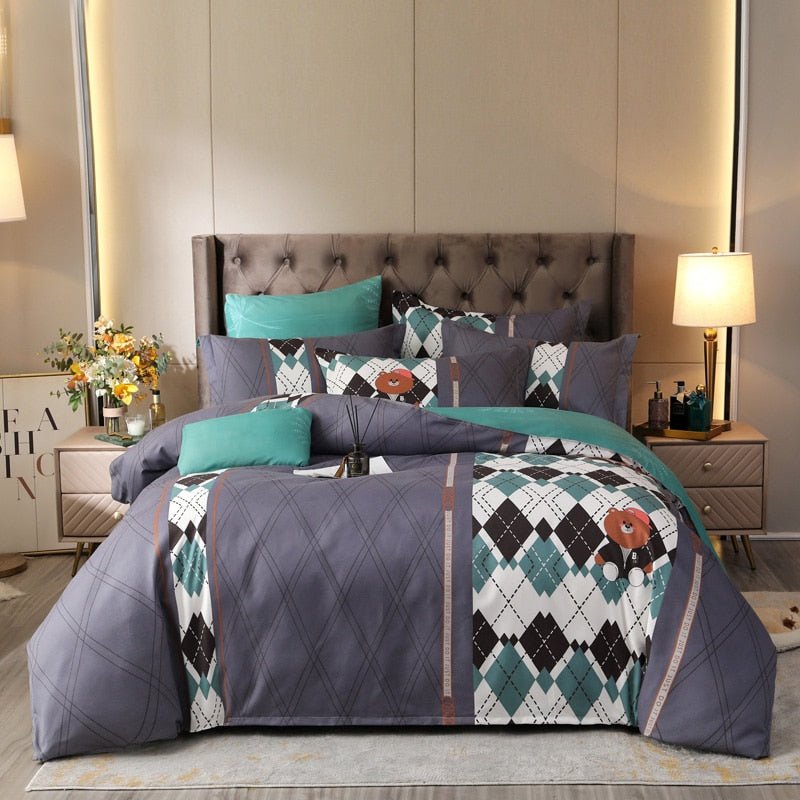 Aesthetic Flowers Bedding Set