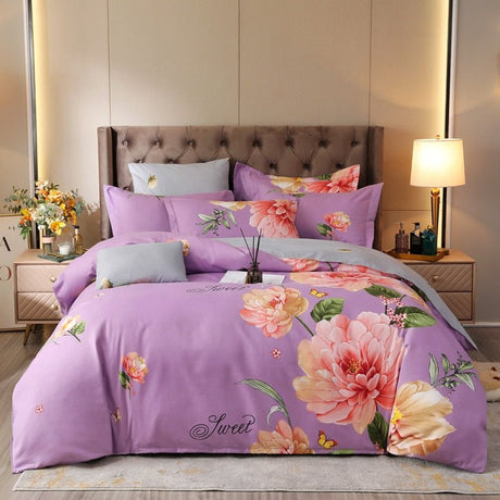 Aesthetic Flowers Bedding Set