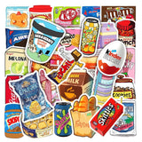 Aesthetic Food Scrapbooking Stickers