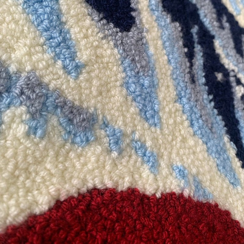 Aesthetic Japan Wave Rug