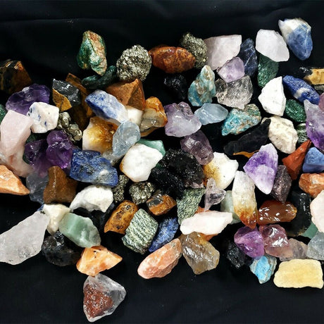 Aesthetic Mixed Natural Raw Crystals