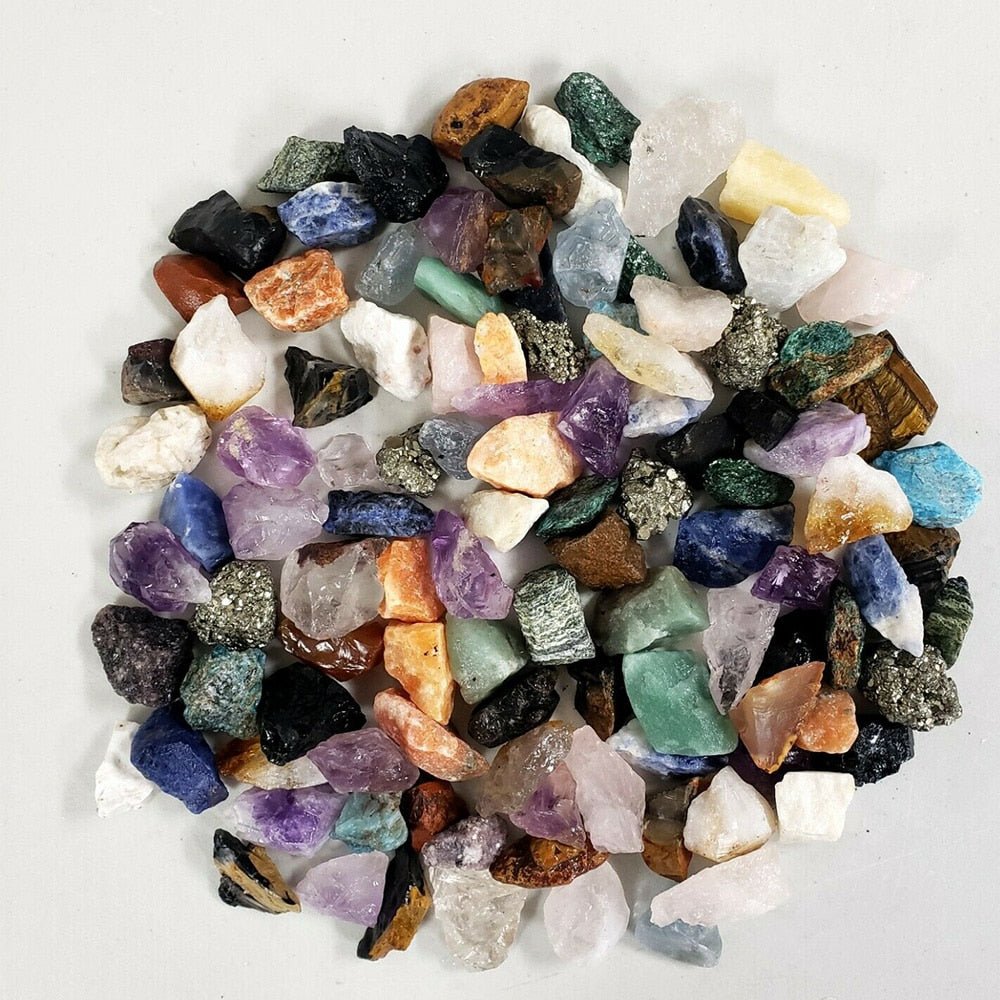 Aesthetic Mixed Natural Raw Crystals