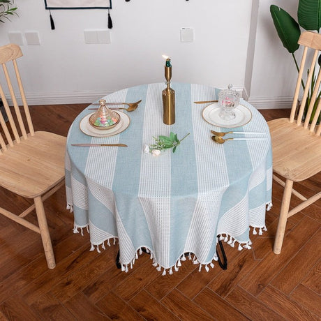 Aesthetic Round Banquet Tablecloth