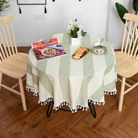 Aesthetic Round Banquet Tablecloth