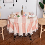 Aesthetic Round Banquet Tablecloth