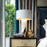 amber table lamp