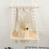 Amon Boho Macrame Shelf