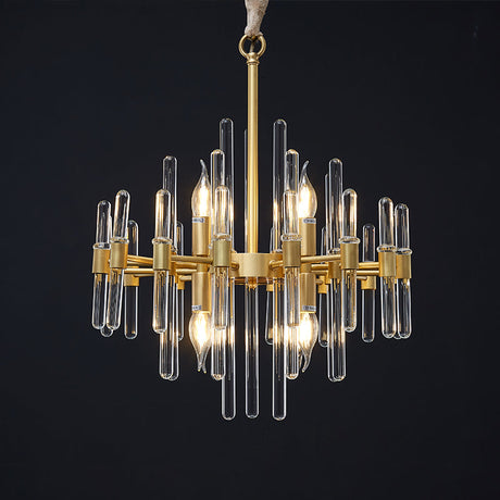 antique brass chandelier