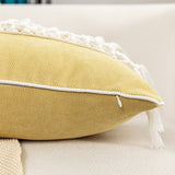 Aria Boho Fringe Pillow Covers