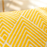 Arlington II Geometric Embroidery Pillow Cover