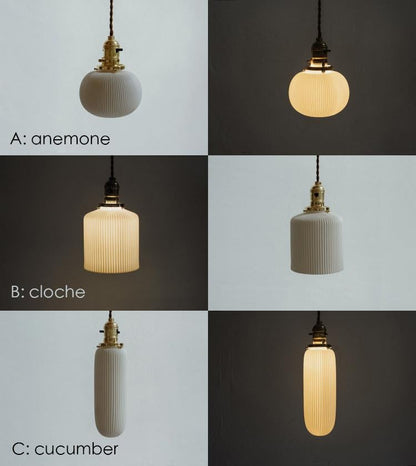 Sjöborre art deco pendant light