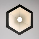 Black Diamond Geometric Pendant Light