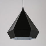 Black Diamond Geometric Pendant Light