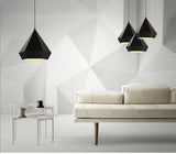 Black Diamond Geometric Pendant Light