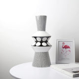 Black Meets White Ceramic Vases