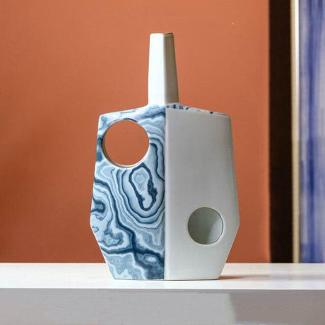 Bluana Swirl Vase