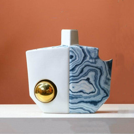 Bluana Swirl Vase