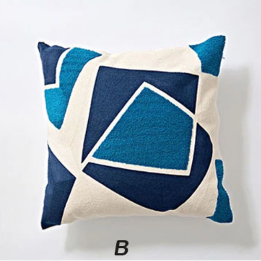 Symphony in Blue Pillow Cover