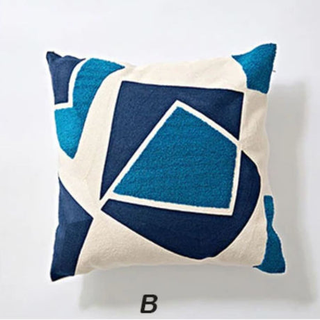 Symphony in Blue Pillow Cover