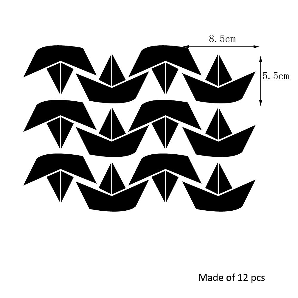 Boat Decal Gifts Boy Room Wall Art Decorative Poster Print Kids Decor