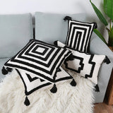 Boldness Part 2 Black and White Pillow Covers