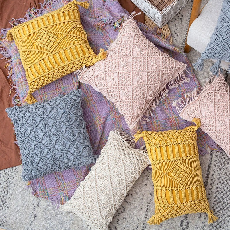 Bondi Macrame Pillows