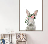 Kids Animals Gifts Wall Art Canvas Decorative Pictures Poster Print Wall Art Room Kids Decor