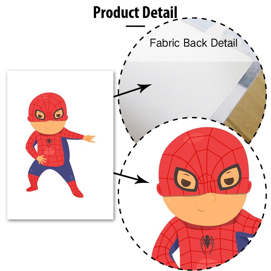Kids Superhero Boys Gifts Wall Art Canvas Decorative Pictures Poster Print Wall Art Room Kids Decor