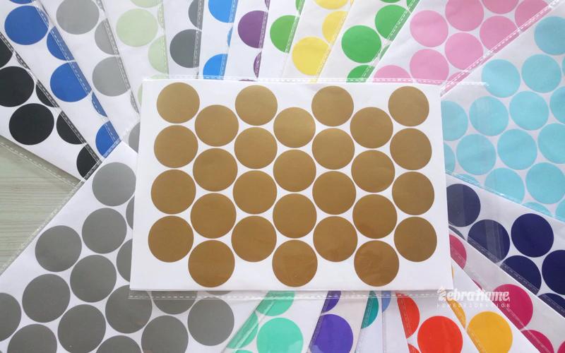 Circles Circular Discs Wall Decals Wall Stickers for Kids Rooms